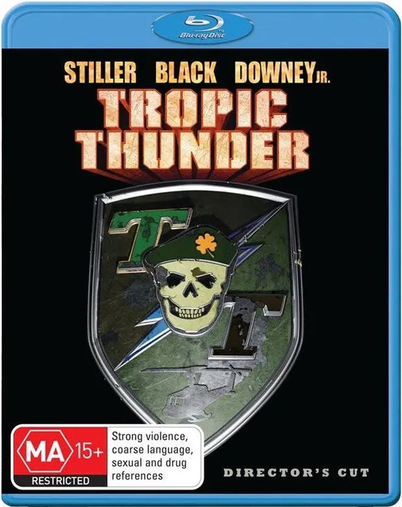 Tropic Thunder (Blu-Ray) New & Sealed - Region B - All Elite DVDs