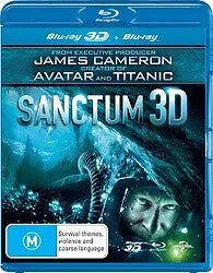 Sanctum 3D (Blu-Ray) New & Sealed - Reg B - All Elite DVDs