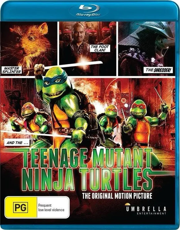 Teenage Mutant Ninja Turtles: Original Movies (Blu-Ray) New & Sealed - Region B - All Elite DVDs