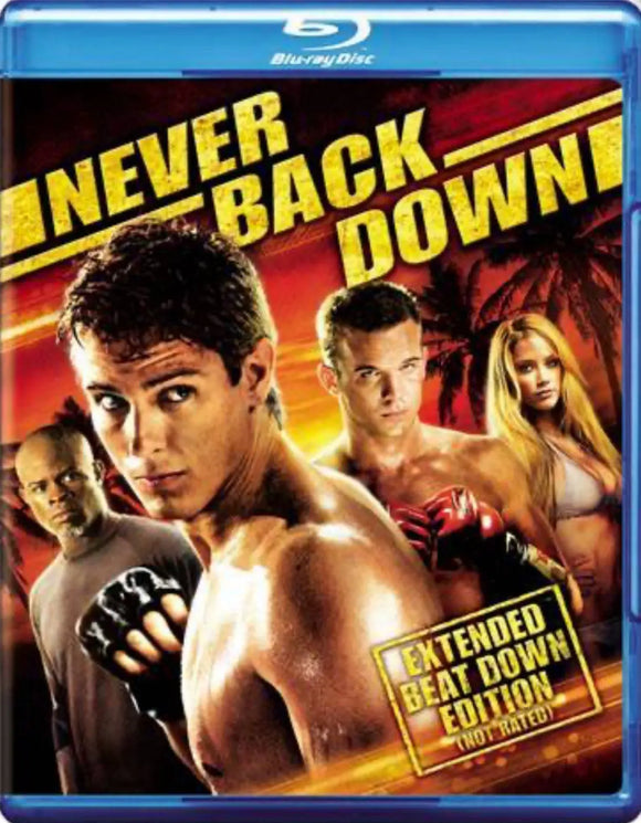 Never Back Down (Blu-Ray) Brand New & Sealed - Region B - All Elite DVDs