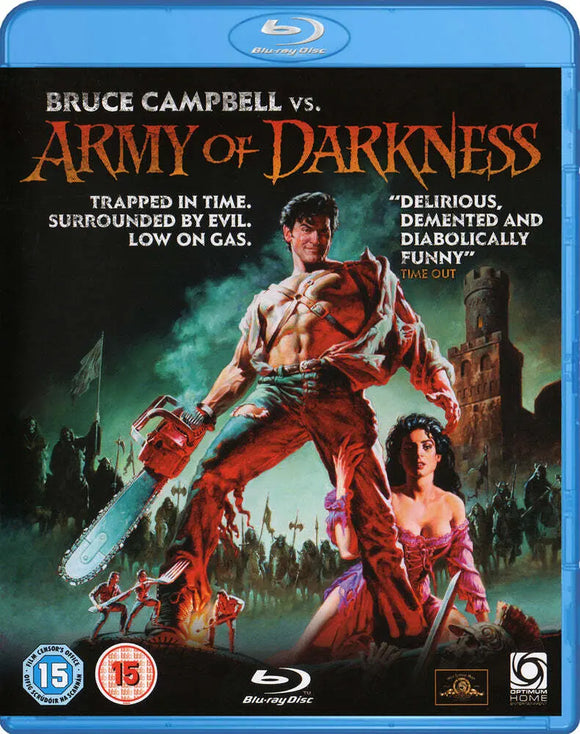 Bruce Campbell vs Army Of Darkness (Blu-Ray) New & Sealed - Region B - All Elite DVDs