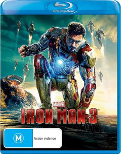 Iron Man 3 (Blu-Ray) New & Sealed - Region B - All Elite DVDs