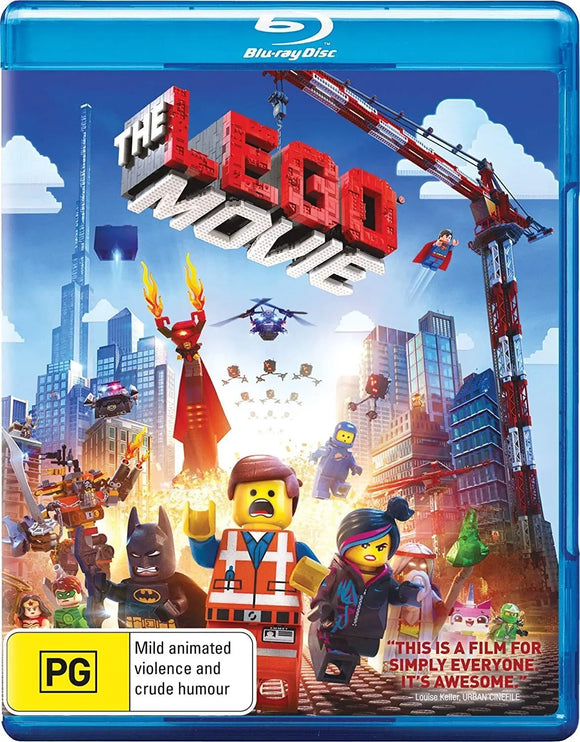 The Lego Movie (Blu-Ray) New & Sealed - Region B - All Elite DVDs