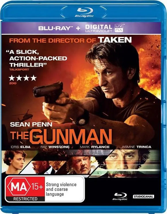 The Gunman (Blu-Ray) New & Sealed - Region B - All Elite DVDs