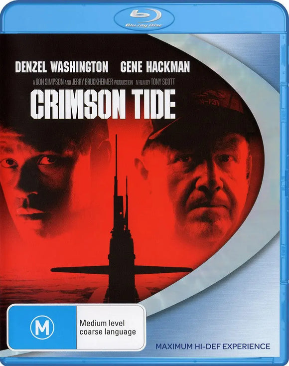 Crimson Tide (Blu-Ray) New & Sealed - Region B - All Elite DVDs