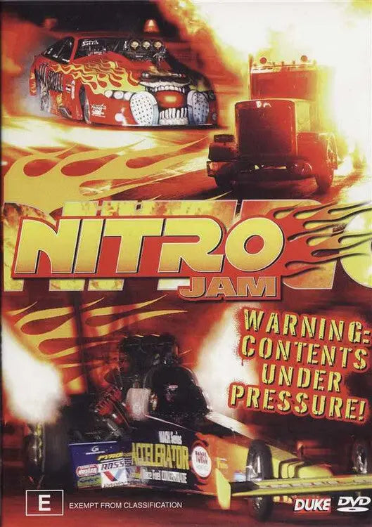 Nitro Jam - Warning Contents Under Pressure (DVD) New & Sealed - Region 4 - All Elite DVDs
