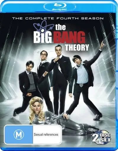 The Big Bang Theory - Season 4 (Blu-Ray) New & Sealed - Region B - All Elite DVDs