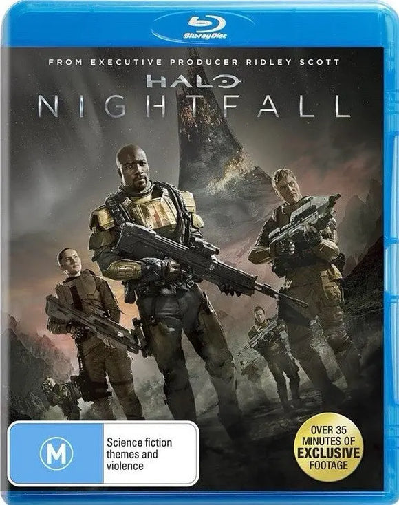 HALO Nightfall (Blu-Ray) Brand New & Sealed - Region B - All Elite DVDs