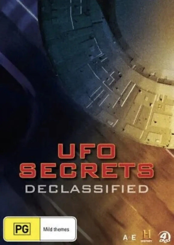 UFO Secrets: Declassified (DVD) Brand New & Sealed - Region 4 - All Elite DVDs