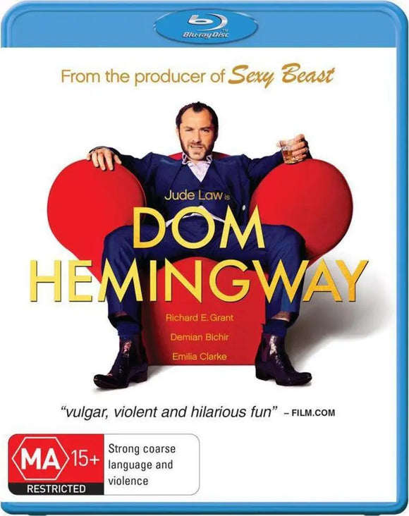 Dom Hemingway (Blu-Ray) New & Sealed - Region B - All Elite DVDs