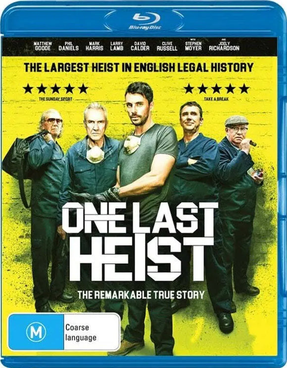 One Last Heist (Blu-Ray) New & Sealed - Region B - All Elite DVDs