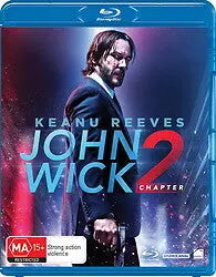 John Wick: Chapter 2 (Blu-Ray) New & Sealed - Reg B - All Elite DVDs