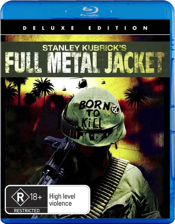 Full Metal Jacket (Blu-Ray) New & Sealed - Region B - All Elite DVDs