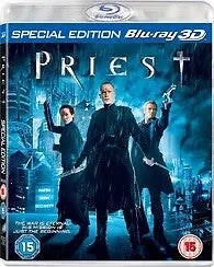 Priest 3D (UK) (Blu-Ray) New & Sealed - Reg B - All Elite DVDs