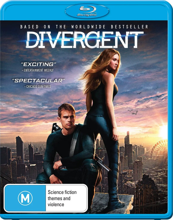 Divergent (Blu-Ray) New & Sealed - Region B - All Elite DVDs
