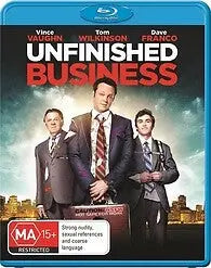 Unfinished Business (Blu-Ray) New & Sealed - Reg B - All Elite DVDs