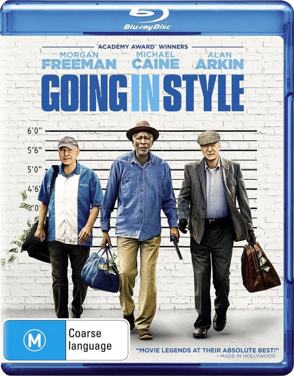 Going in Style (Blu-Ray) Brand New & Sealed - Region B - All Elite DVDs