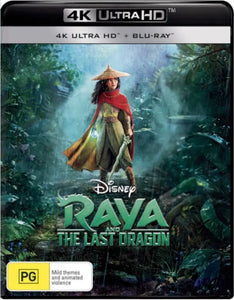 Raya and the Last Dragon (4K UHD + Blu-Ray) Brand New & Sealed - Region B - All Elite DVDs