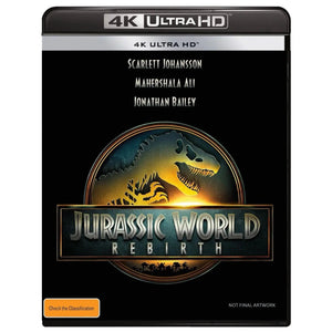 Jurassic World: Rebirth (4K UHD) Pre-Order - Release (TBA) - All Elite DVDs