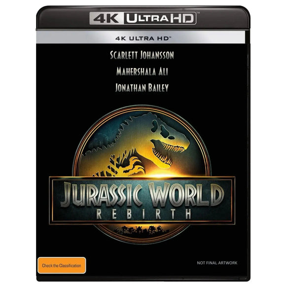 Jurassic World: Rebirth (4K UHD) Pre-Order - Release (TBA) - All Elite DVDs