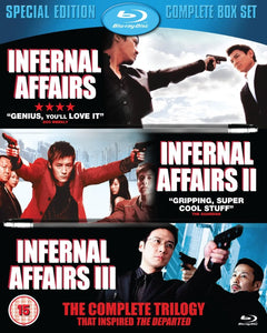 Internal Affairs : The Complete Trilogy (Blu-Ray) New & Sealed - Region B - All Elite DVDs