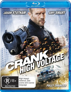 Crank: High Voltage (Blu-Ray) New & Sealed - Region B - All Elite DVDs