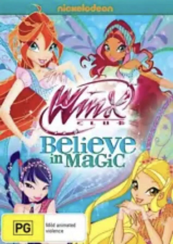 Winx Club ; Believe in Magic (DVD) Brand New & Sealed - Region 4 - All Elite DVDs