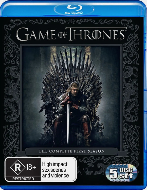 Game Of Thrones - Season 1 (Blu-Ray) New & Sealed - Region B - All Elite DVDs