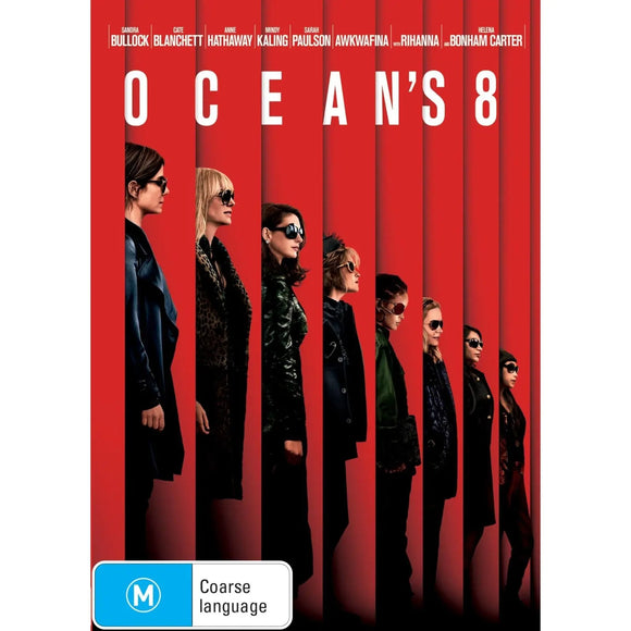 Ocean’s 8(DVD) New & Sealed - Region 4 - All Elite DVDs