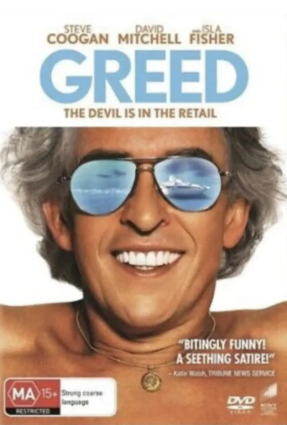 Greed (DVD) Brand New & Sealed - Region 4 - All Elite DVDs