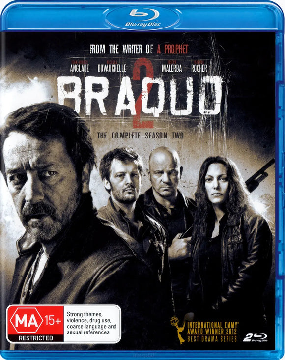 Braquo - Season 2 (Blu-Ray) New & Sealed - Region B - All Elite DVDs