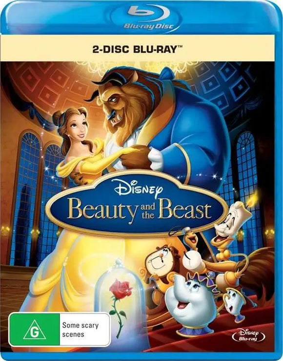 Beauty And The Beast (Animated) (Blu-Ray) New & Sealed - Region B - All Elite DVDs