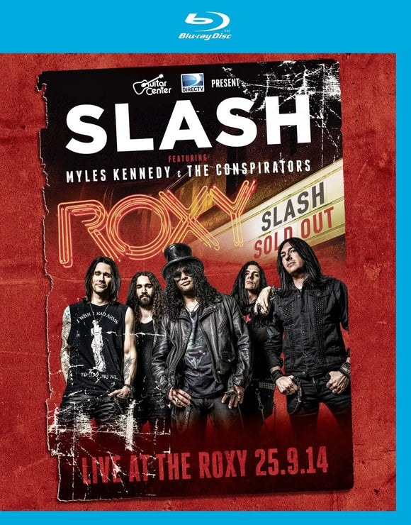 Slash - Live At The Roxy 25.9.14 (Blu-Ray) New & Sealed - Region B - All Elite DVDs