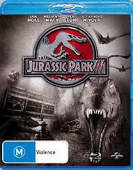 Jurassic Park III (Blu-Ray) New & Sealed - Region B - All Elite DVDs