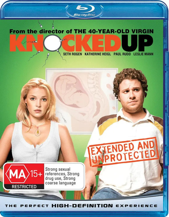 Knocked Up (Blu-Ray) New & Sealed - Region B - All Elite DVDs