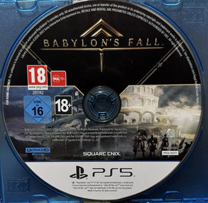 Babylon’s Fall (PS5 Game) Mint Condition - No Case - All Elite DVDs