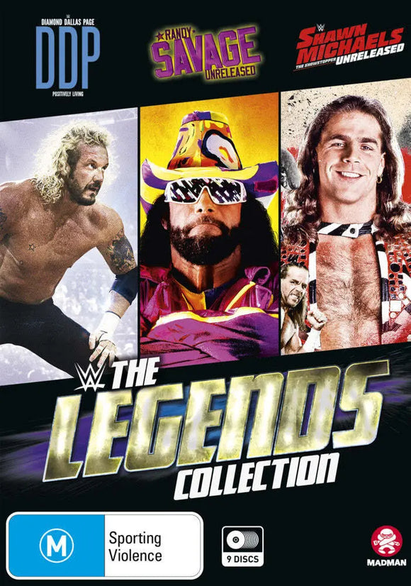 WWE -The Legends Collection (DVD) New & Sealed - Region 4 - All Elite DVDs
