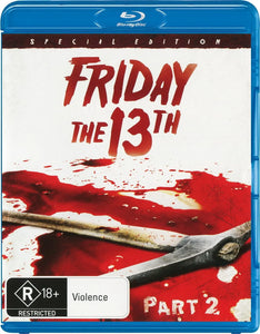 Friday The 13th : Part 2 (Blu-Ray) New & Sealed - Region B - All Elite DVDs