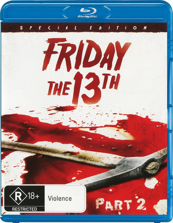 Friday The 13th : Part 2 (Blu-Ray) New & Sealed - Region B - All Elite DVDs