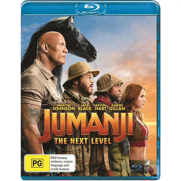 Jumanji - The Next Level (Blu-Ray) Brand New & Sealed - Region B - All Elite DVDs