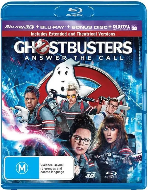 Ghostbusters 3D (Blu-Ray) New & Sealed - Region B - All Elite DVDs