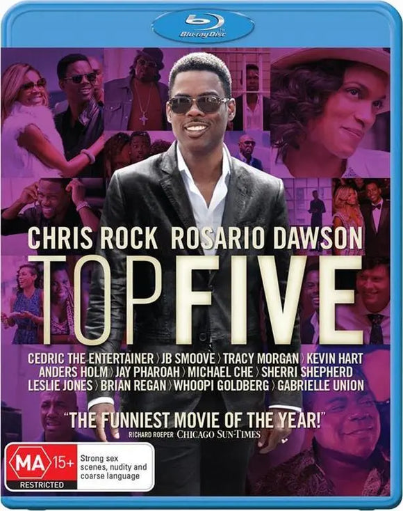 Top Five (Blu-Ray) New & Sealed - Region B - All Elite DVDs