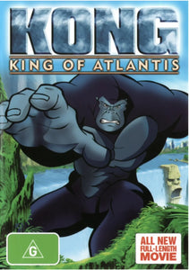Kong: King of Atlantis (DVD) Brand New & Sealed - Region 4 - All Elite DVDs