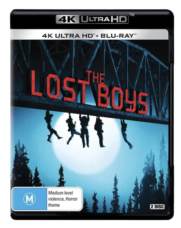 The Lost Boys (4K UHD + Blu-Ray) Brand New & Sealed - Region B - All Elite DVDs