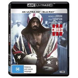 Creed III (4K UHD + Blu-Ray) Brand New & Sealed - Region B - All Elite DVDs