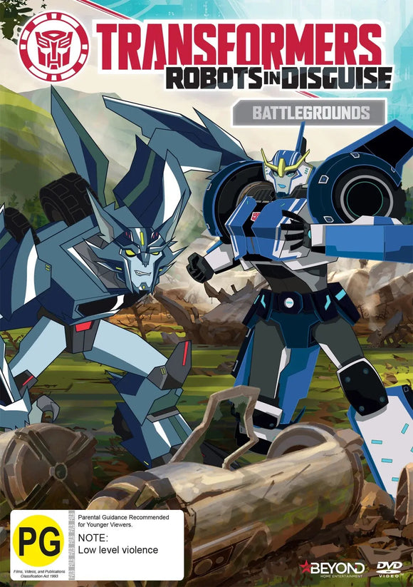 Transformers - Robots In Disguise - Battlegrounds (DVD) Brand New - Region 4 - All Elite DVDs