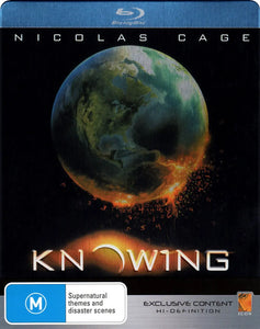 Knowing (Steelbook) (Blu-Ray) New & Sealed - Region B - All Elite DVDs
