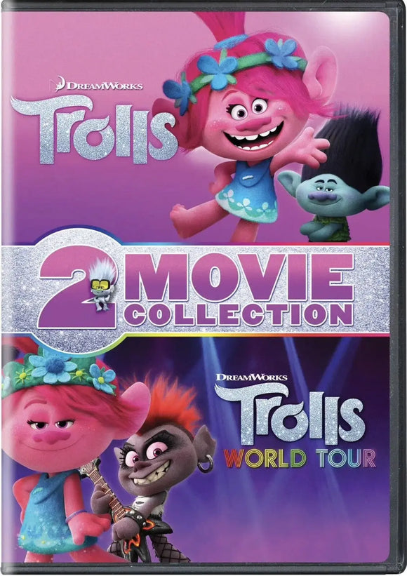 Trolls 2 Movie Collection (DVD) Brand New & Sealed - Region Free - All Elite DVDs