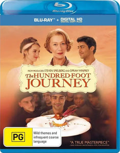 The Hundred Foot Journey (Blu-Ray) New & Sealed - Region B - All Elite DVDs