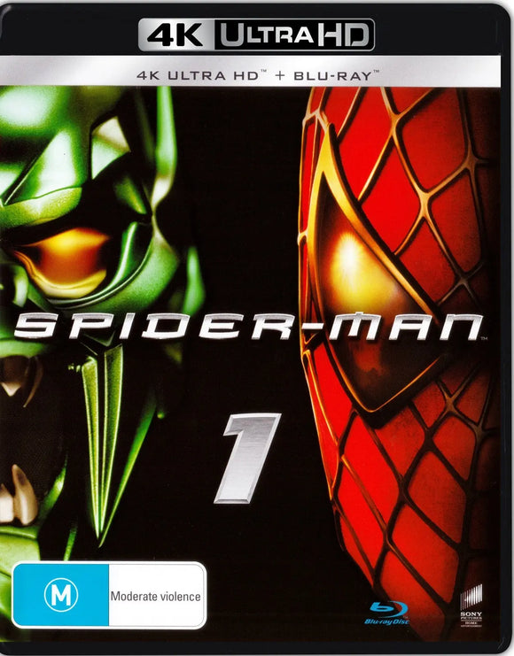 Spider-Man (4K-UHD/Blu-Ray)New & Sealed - Region Free - All Elite DVDs